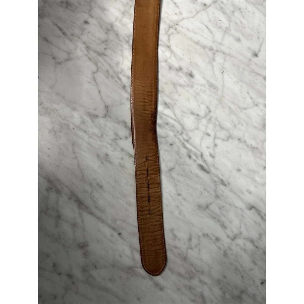 Tony Lama size 38 Genuine eel‎ leather belt